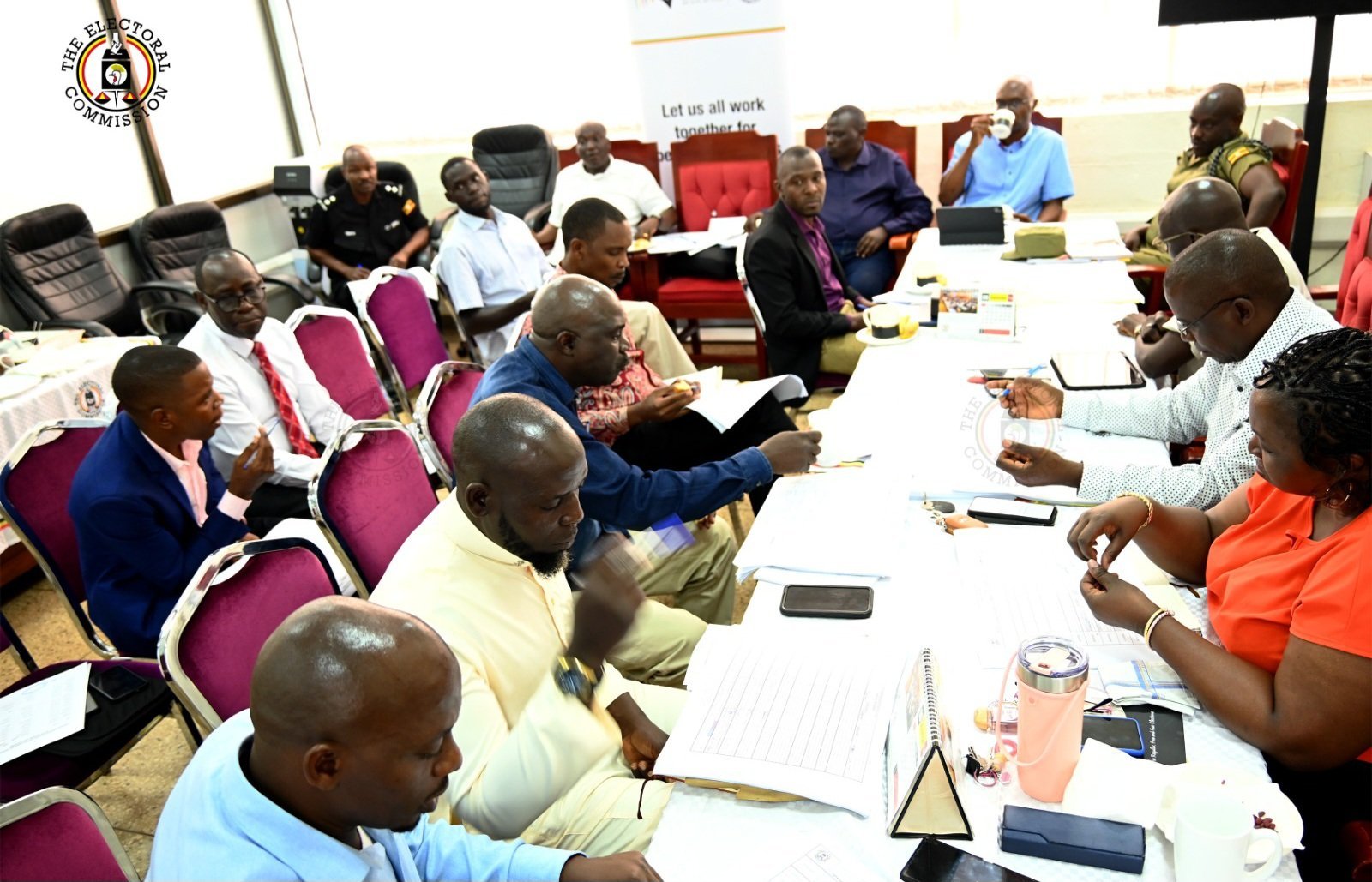 Abesimbyewo ku bwa president bwa Uganda mu kalulu ka 2026 – bakkiriziganyizza ku nteekateeka gyebalina okugoberera nga bakuba kakuyege wabwe