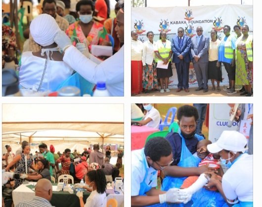 Bannabulemeezi beyanzizza Ssaabasajja Kabaka olw'okubajjanjaba mu Tubeere balamu Health Campaign - etegekebwa Kabaka Foundation