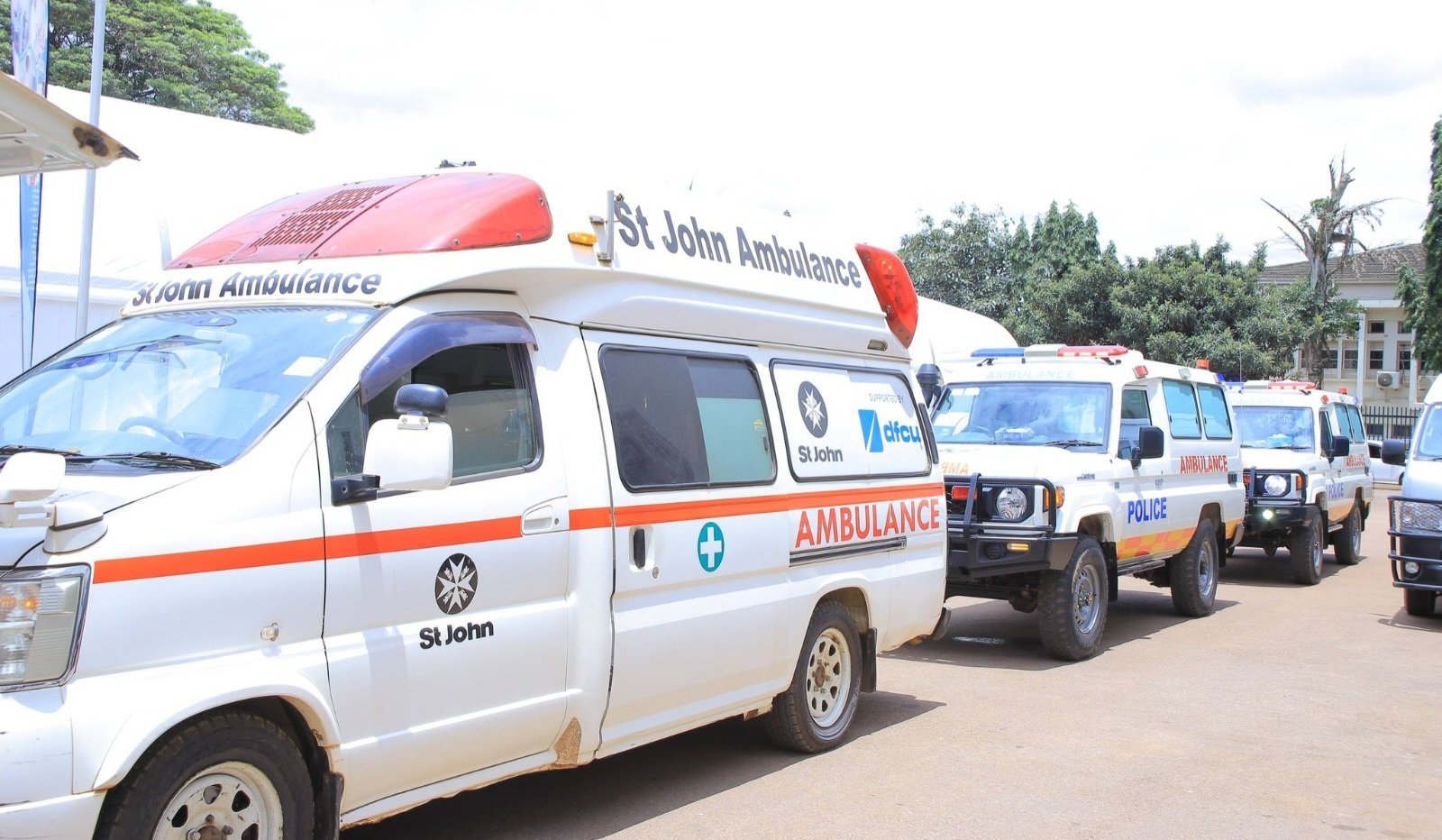 Ebitongole ebyenjawulo biwaddeyo ambulance ezinaayamba abaddusi mu misinde gya Kabaka Birthday run 2026 - police yeemu ku biwaddeyo ambulance