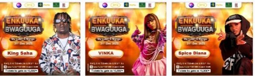 Enkuuka Bwaguuga - ku Momo onyiga  *165*20# newegulira tikiti ku shs 8000