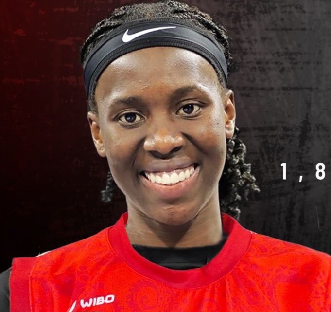 Jane Asinde owa The Gazelles eya Uganda – aguliddwa club ya Duran Maquinaria Ensino eya Spain