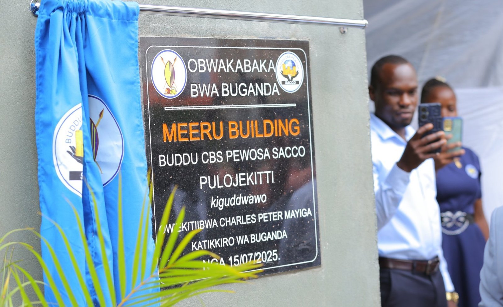 Katikkiro Mayiga agguddewo ekizimbe MEERU Building e Masaka – kizimbiddwa  Buddu CBS PEWOSA Sacco