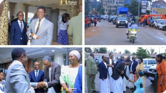 Katikkiro Mayiga atandise okulambula abantu ba Kabaka abali mu Ankole - asoose kulambula bayizi ba Nkobazambogo ku Mbarara University of Science and Technology