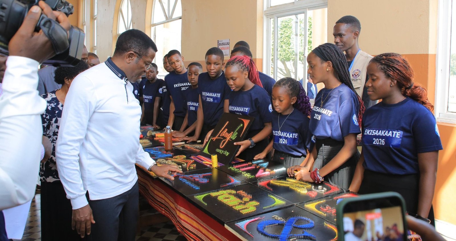 Mukozese ebyafaayo mufune essuubi mu byemukola - Katikkiro Mayiga ne Nnaabagereka babangudde abasaakaate