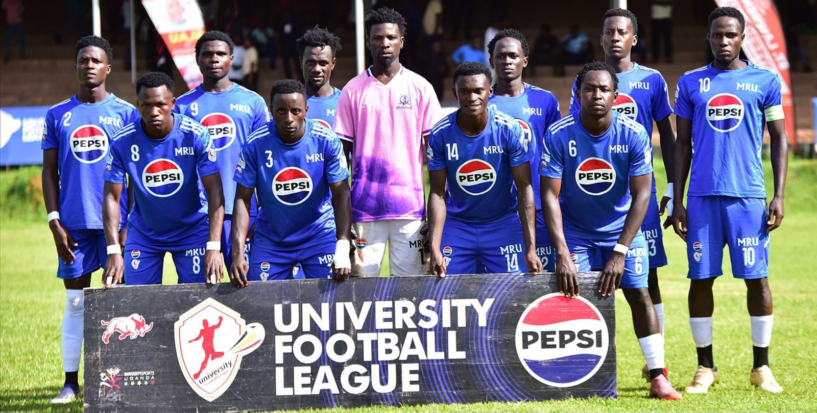 Muteesa I Royal University yesozze empaka ez'akamalirizo eza Pepsi University Football League 2026 - yakakubwayo omupiira gumu