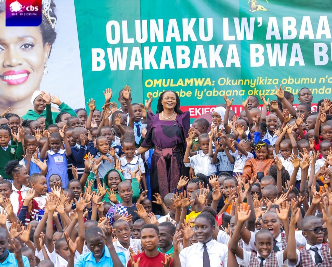 Okukuza olunaku lw'abaana mu Buganda olwa 2026 - Nnaabagereka akubirizza abazadde okusomesa abaana eddembe lyabwe balikozese mu ngeri ey'obuvunaanyizibwa