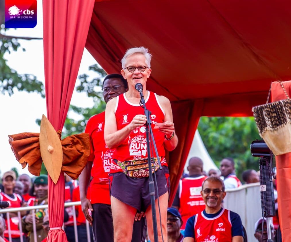 Omubaka wa Germany mu Uganda H.E Mathias Schauer yeyanzizza Ssabasajja Kabaka olw'okutumbula eby'obulamu mu Uganda - Kabaka@71
