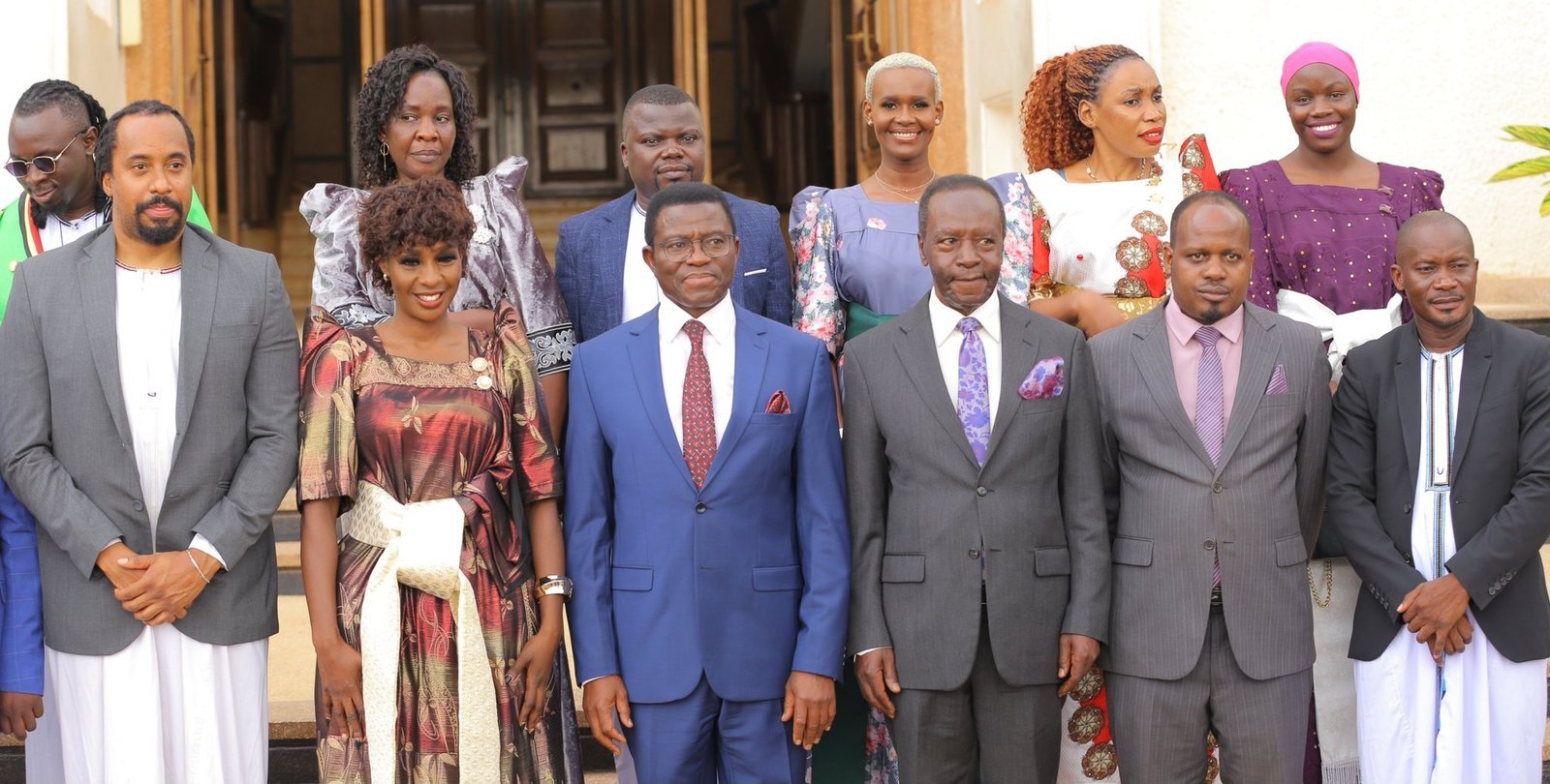 Omuyimbi Cindy Ssanyu akiise embuga - ayanjulidde Katikkiro Mayiga ekivvulu kye ekya nga 29 August,2025