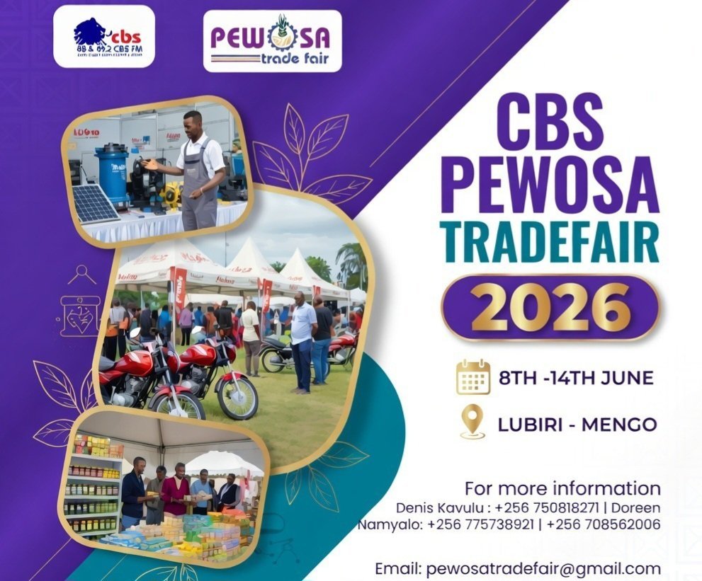 Omwoleso gwa CBS PEWOSA 2026 - okuva nga 8 okutuuka nga 14 June mu Lubiri e Mengo