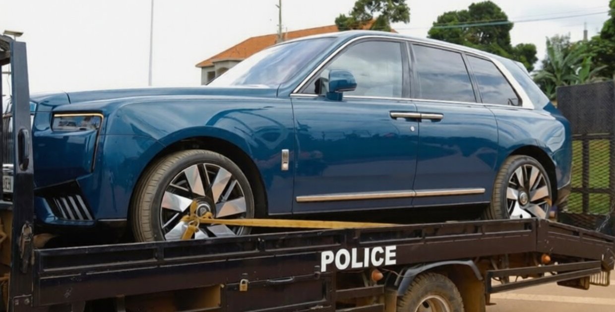 Police eboye emmotoka  Rolls Royce ne Range Rover ez'abadde Sipiika wa Parliament  Annet Anitah Among - anoonyerezebwako byekuusa ku nguzi n'obukenuzi