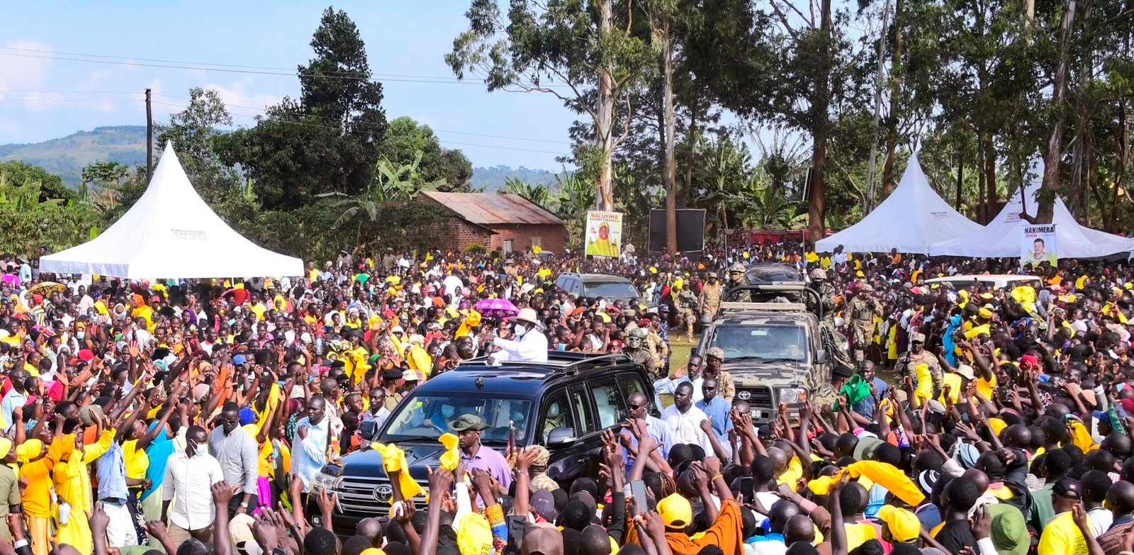 President Museveni amalirizza okulambula ebbendobendo lye Mpigi – ayisizza ekiragiro ku babba emmwanyi n’ente sibaakuweebwa kakalu