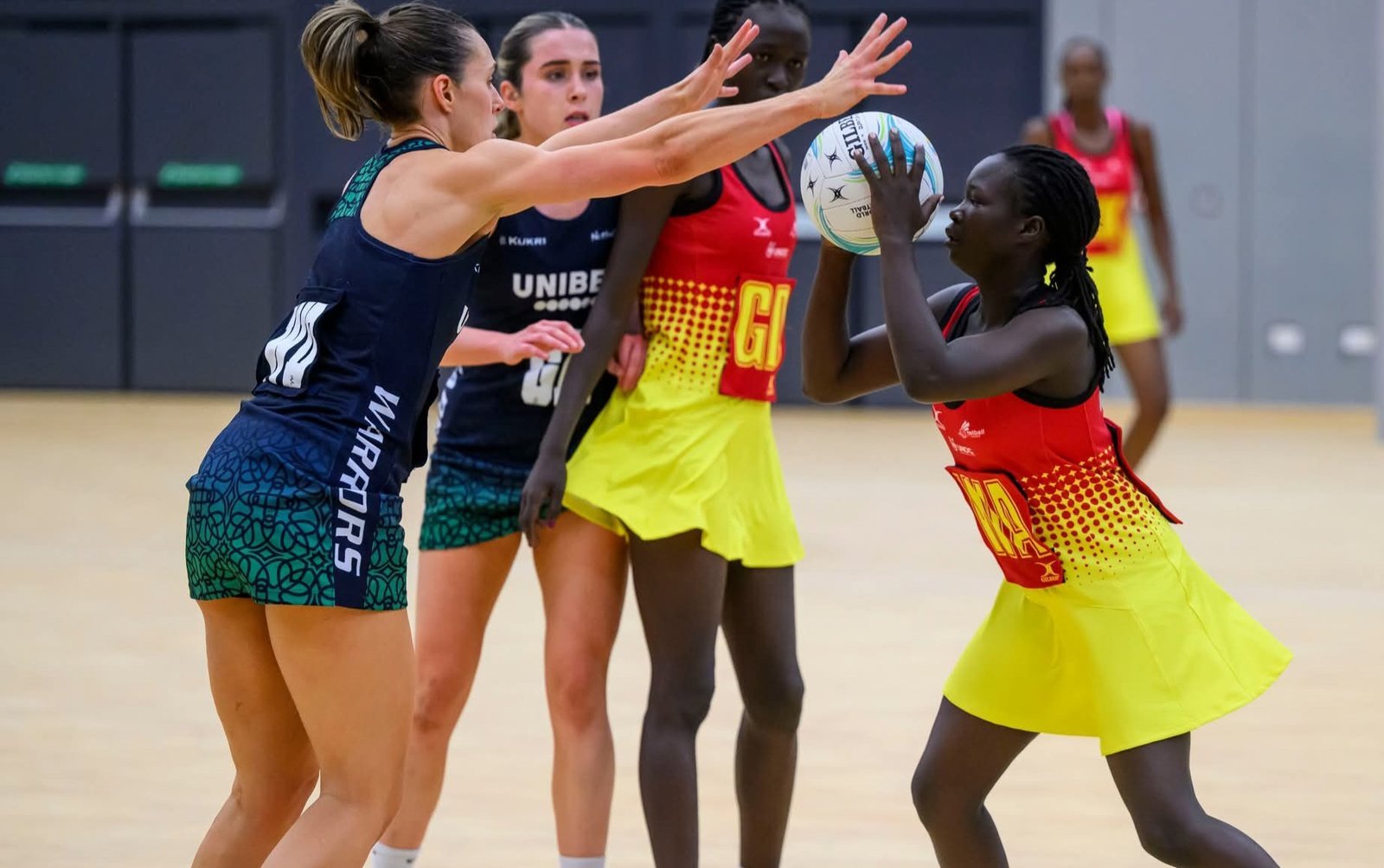 She Cranes eyongedde okulaga eryanyi mu mpaka z'ensi yonna eza Celtic Netball Championship 2025 e Glasgow 