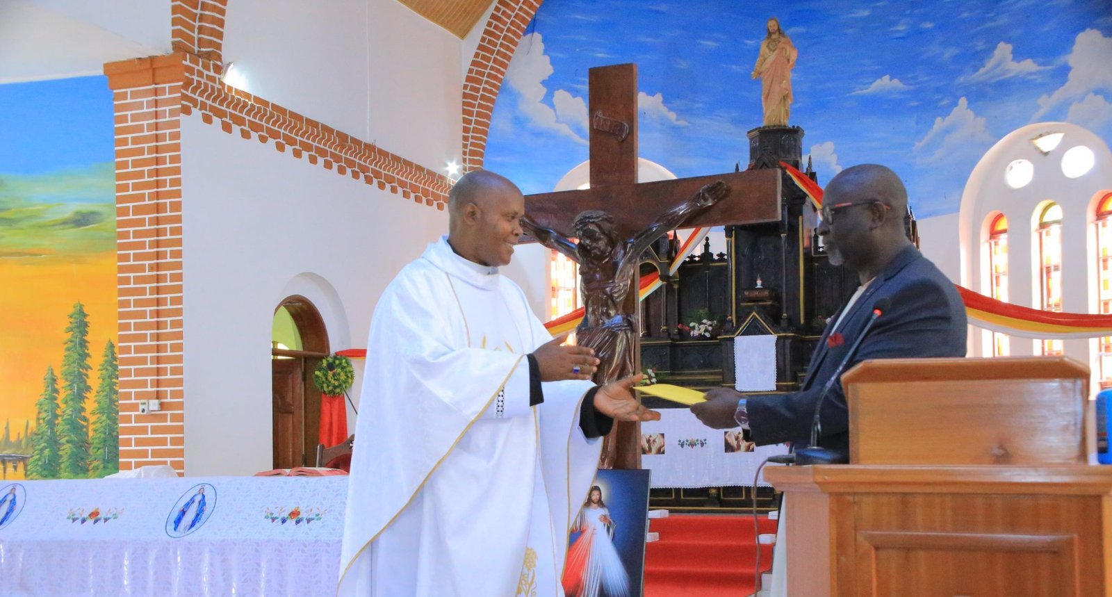Ssaabasajja Kabaka asiimye naatonera eklezia ya Mulajje Catholic Parish Entebe ez'omulembe