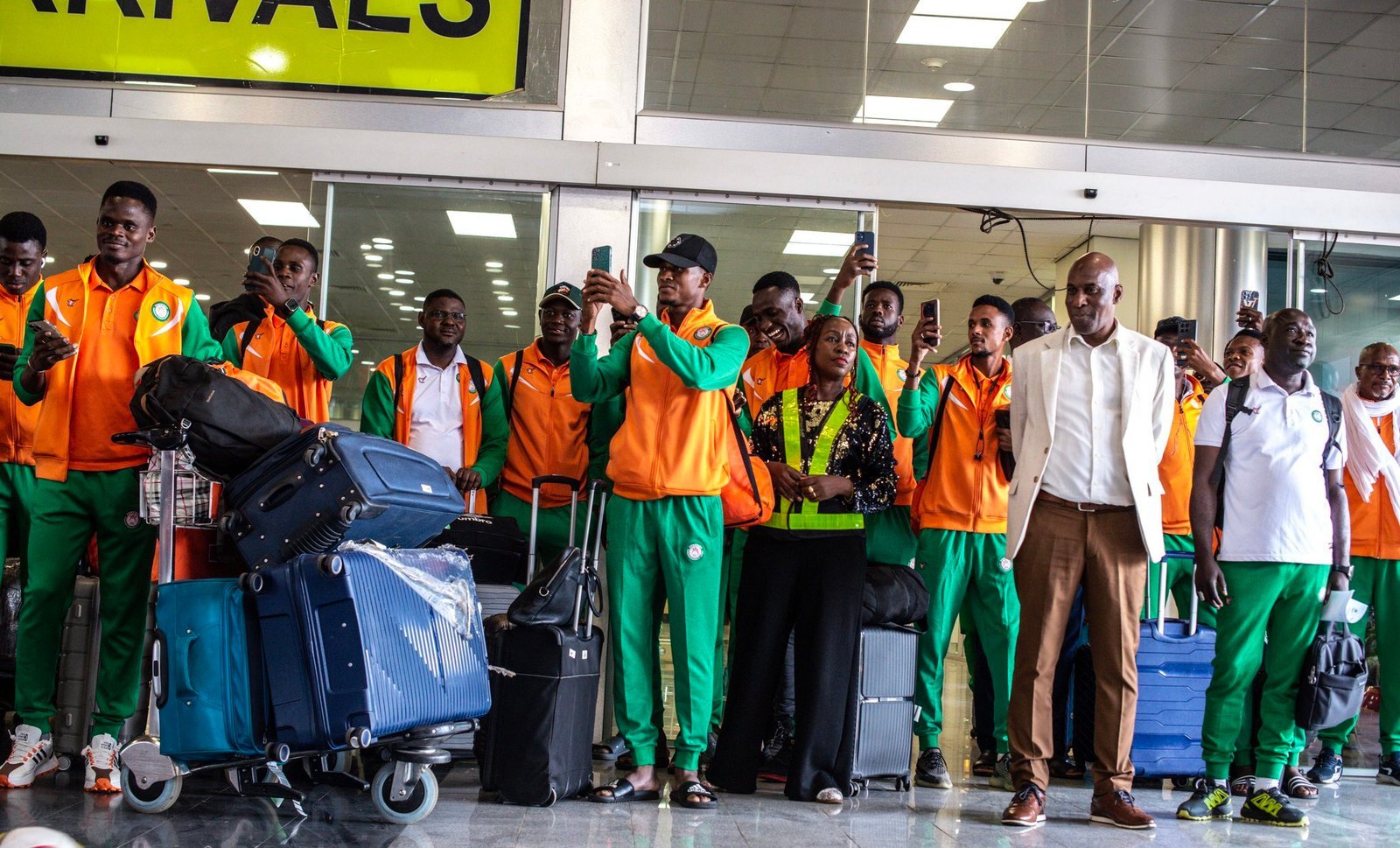 Ttiimu ya Niger yesoose okutuuka mu Uganda okwetaba mu mpaka za CHAN 2025
